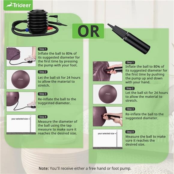 Yoga Ball - Exercise Ball - Anti-Burst and Slip Resistant for physical therapy - Picture 7 of 7